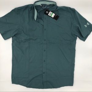Under armour outdoor hiking fishing button up